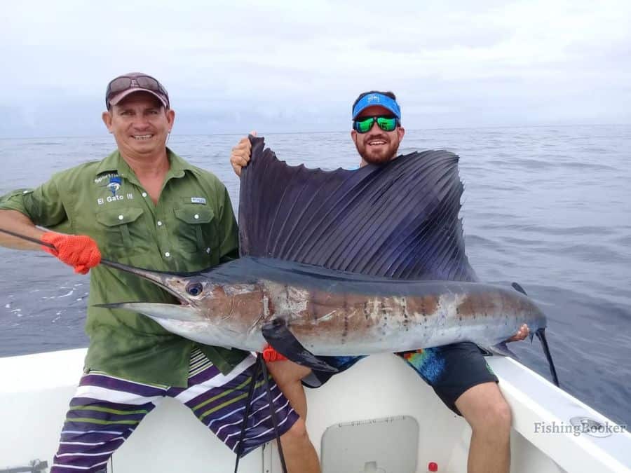 man holding fish