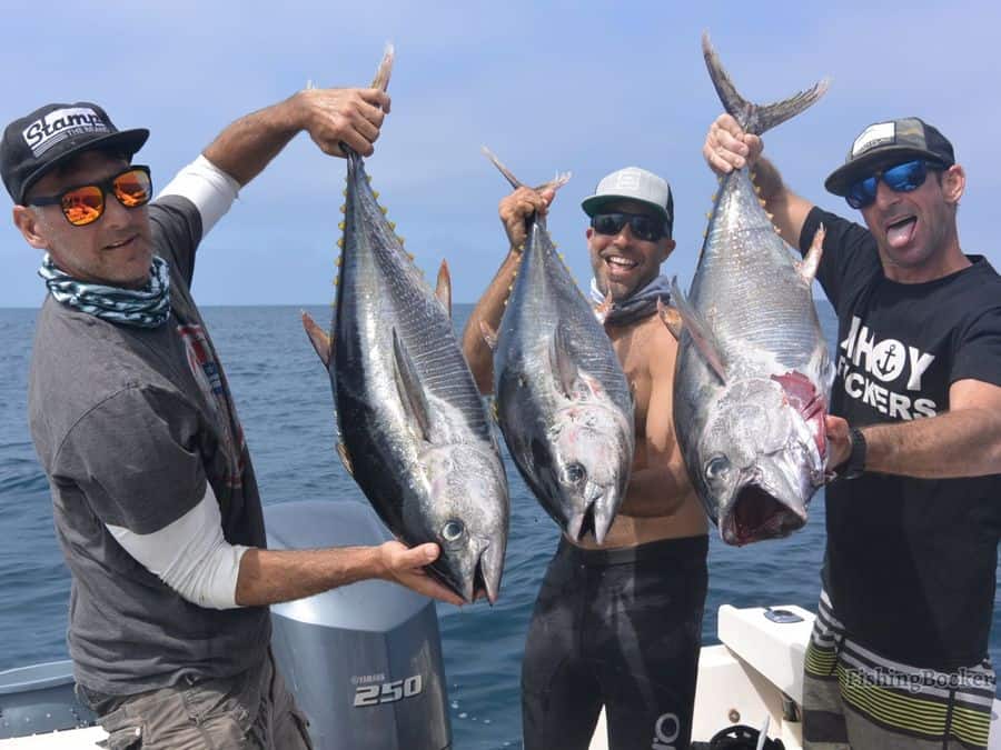 men holding nice tunas